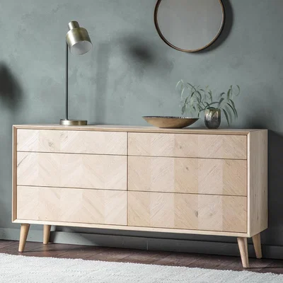 Knees Messina Light Oak Chest of Drawers