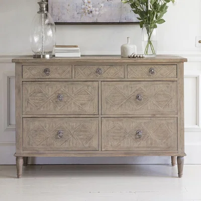 Knees Ivy Mindy Ash 7 Drawer Chest