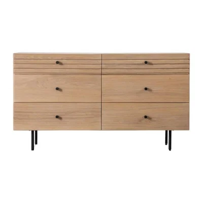 Knees Okayama Oak Chest of Drawers - Brown
