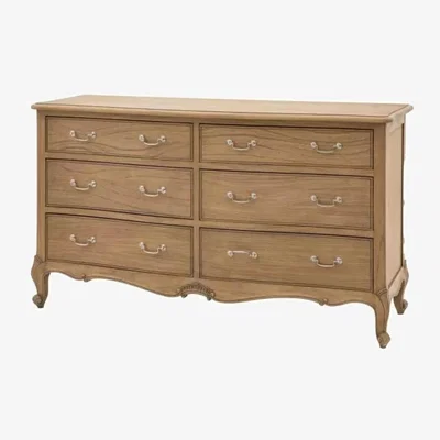Knees Chic Mindi 6 Drawer Chest - Weathered