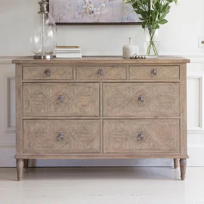 Knees Mustique Mindy Ash 7 Drawer Chest
