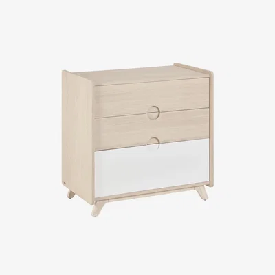 Kave Home Nunila chest of drawers in ash veneer 90 x 90 cm FSC 100%