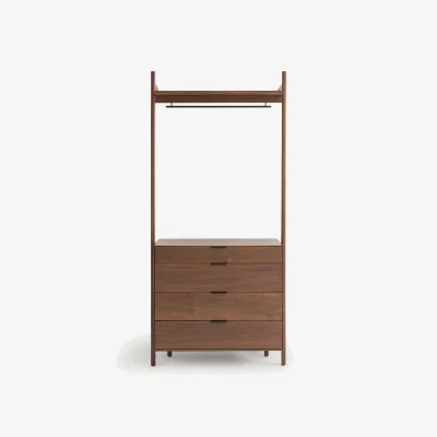 La Redoute Rory Hanging Rail and Chest of Drawers For Dressing Room