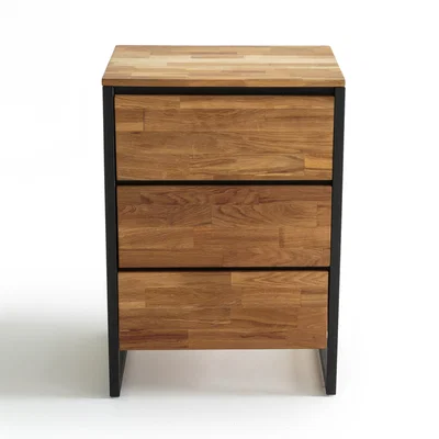 La Redoute HIBA Wood & Metal Chest of Drawers