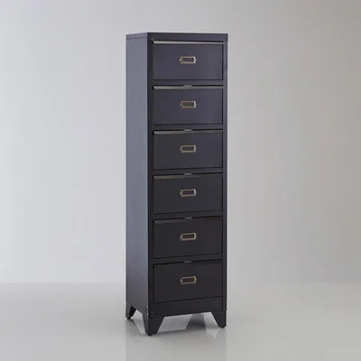 La Redoute Hiba Metal Storage Unit with Shutter Drawers