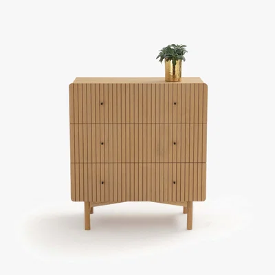 La Redoute Groove 3-draw Chest of Drawers