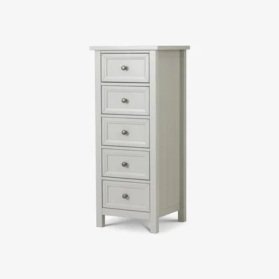 La Redoute Portland Shaker Style Tallboy Chest of 5 Drawers