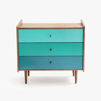La Redoute RONDA Vintage-style 3 Drawer Chest of Drawers