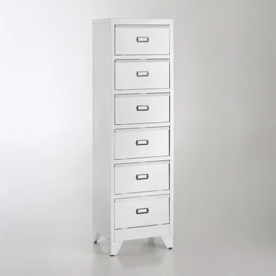 La Redoute Hiba Metal Storage Unit with Shutter Drawers