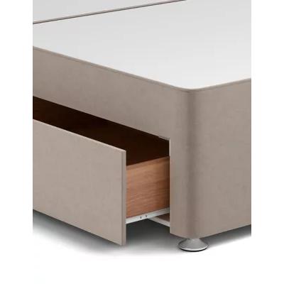 Marks & Spencer M&S Classic firm top 4 drawer divan - 4FT6 - Mink, Mink,Oatmeal,Charcoal,Grey,Silver