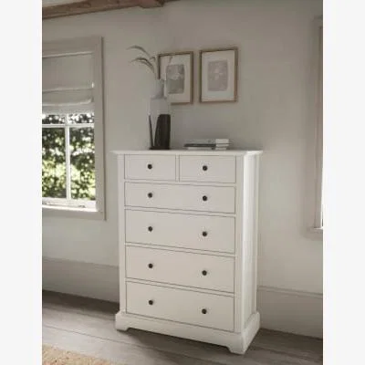Marks & Spencer M&S Walton 6 Drawer Chest - White, White