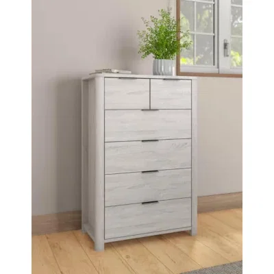 Marks & Spencer M&S Cora 6 Drawer Chest - Grey, Grey
