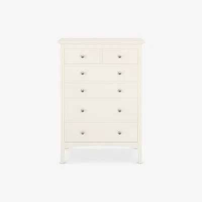 Marks & Spencer M&S Hastings 6 Drawer Chest - 1SIZE - White, White,Grey,Mid Blue,Dark Grey