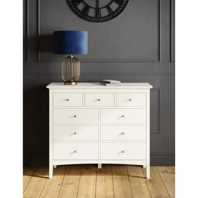 Marks & Spencer M&S Hastings 9 Drawer Chest - Dark Grey, Dark Grey,Grey