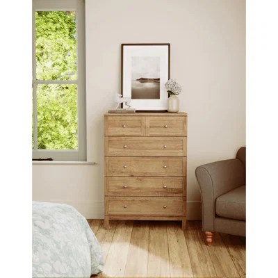 Marks & Spencer M&S Salcombe 6 Drawer Chest - Natural, Natural
