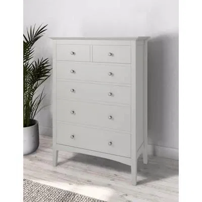 Marks & Spencer M&S Hastings 6 Drawer Chest - Grey, White,Grey,Dark Grey
