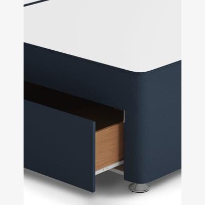 Marks & Spencer M&S  Classic Sprung 4 Drawer Divan - 5FT - Navy, Navy,Mink,Light Grey,Grey,Silver Grey,Charcoal,Silver,Mid Grey,Natural