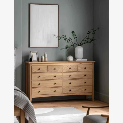 Marks & Spencer Gallery Direct Rye 10 Drawer Chest Natural