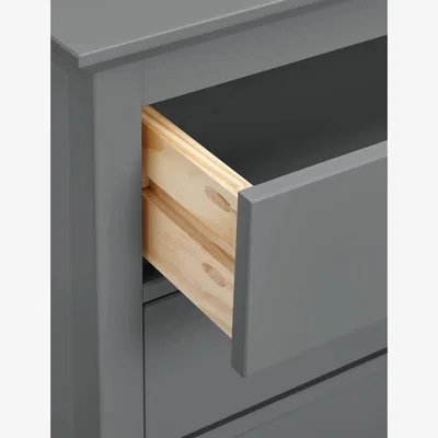Marks & Spencer M&S  Hastings Dark Grey 3 Drawer Chest, Dark Grey