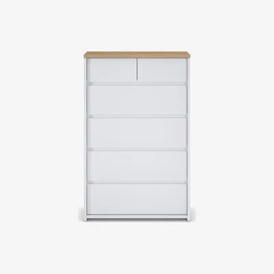 Marks & Spencer M&S Loft 6 Drawer Chest - 1SIZE - White, White