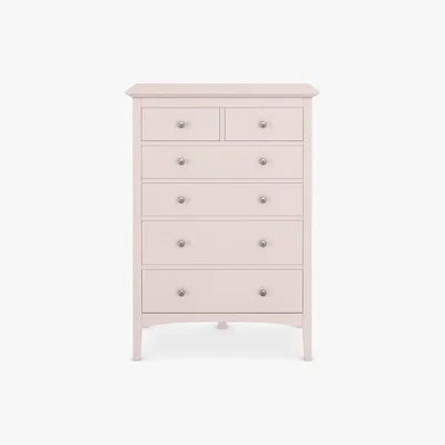 Marks & Spencer Hastings Powder Pink 6 Drawer Chest