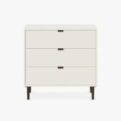 Marks & Spencer M&S Quinn 3 Drawer Chest - 1SIZE - White, White,Grey