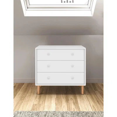 Marks & Spencer M&S Loft Kids' 3 Drawer Chest - White, White