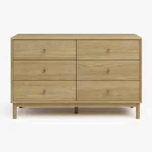 Marks & Spencer M&S  Newark 6 Drawer Chest - Oak, Oak