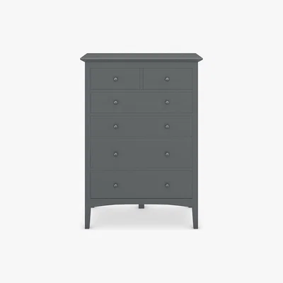 Marks & Spencer M&S Hastings Dark Grey 6 Drawer Chest - 1SIZE, Dark Grey