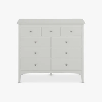 Marks & Spencer M&S Hastings 9 Drawer Chest - 1SIZE - White, White,Dark Grey,Mid Blue,Grey