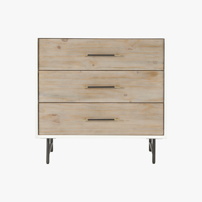 Made.com Ocanda Chest of Drawers, White & Pine