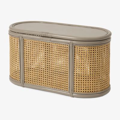 Made.com Lumera Storage Trunk, Taupe Rattan