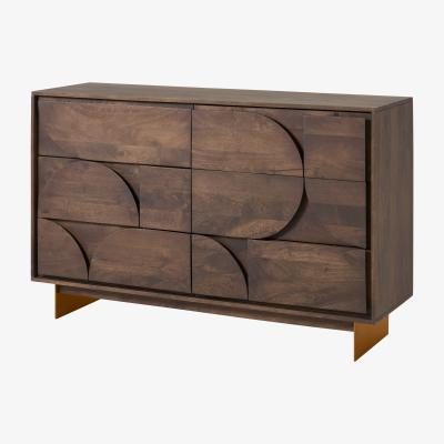 Made.com Keala Wide Chest of Drawers, Mango Wood