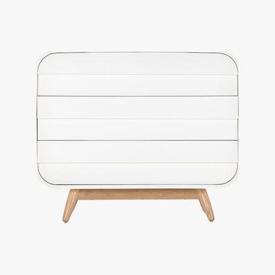 Made.com Esme Chest of Drawers, White and Ash