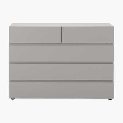 Made.com Senisa Chest Of Drawers, Matt Grey