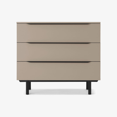 Made.com Damien Chest of Drawers, Cappuccino & Black