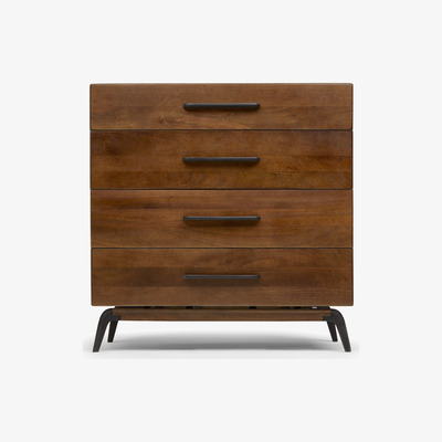 Made.com Lucien Chest of Drawers, Dark Mango Wood