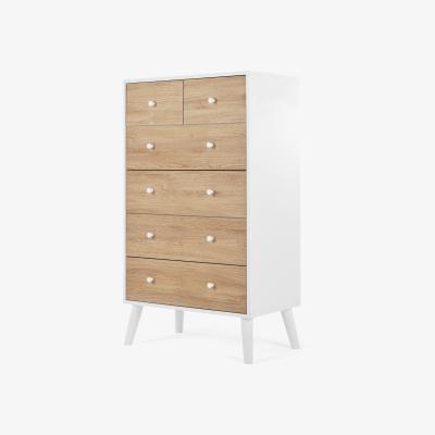 Made.com Larsen Tallboy, Oak & White