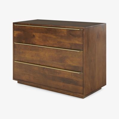 Made.com Anderson Chest of Drawers, Mango Wood & Brass