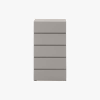 Made.com Senisa Tall Chest Of Drawers, Grey