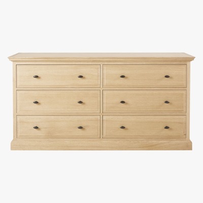 Maisons du Monde 3-drawer double chest of drawers Faubourg