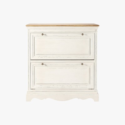 Maisons du Monde Shoe Cabinet in Cream Léontine