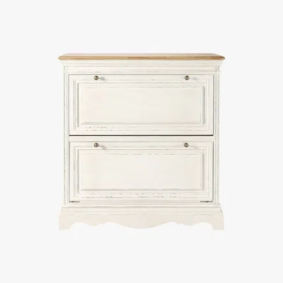 Maisons du Monde Shoe Cabinet in Cream Léontine