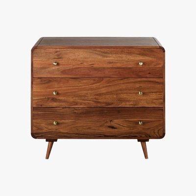 Maisons du Monde 3-drawer solid acacia chest of drawers Tony