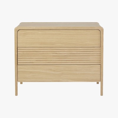 Maisons du Monde 3-Drawer Chest of Drawers W100 Canopy