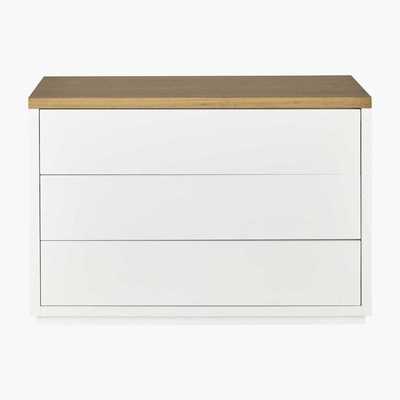 Maisons du Monde 3-drawer white chest of drawers Austral