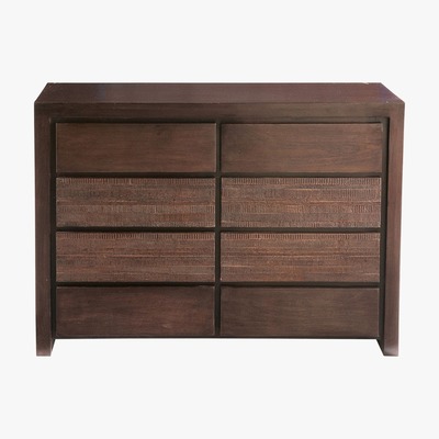 Maisons du Monde Solid mango wood chest of drawers Java