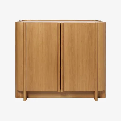 Made in Design Tilu Chest of drawers natural wood / W 103 x H 90 x D 58 cm - Ferm Living