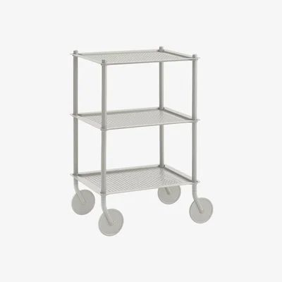 Made in Design Flow Dresser - / 3 tops - Embossed steel by Muuto Grey