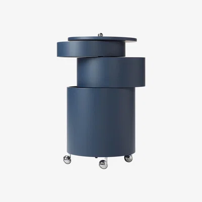Made in Design Barboy Dresser - Panton 1963 by Verpan Blue